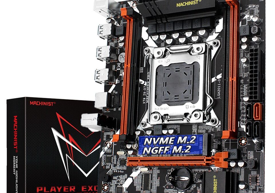 MACHINIST X79 LGA 2011 Motherboard Support Xeon E5 V1&V2 CPU i7 Processor DDR3 ECC RAM Memory Desktop Board X79 Z9-D7